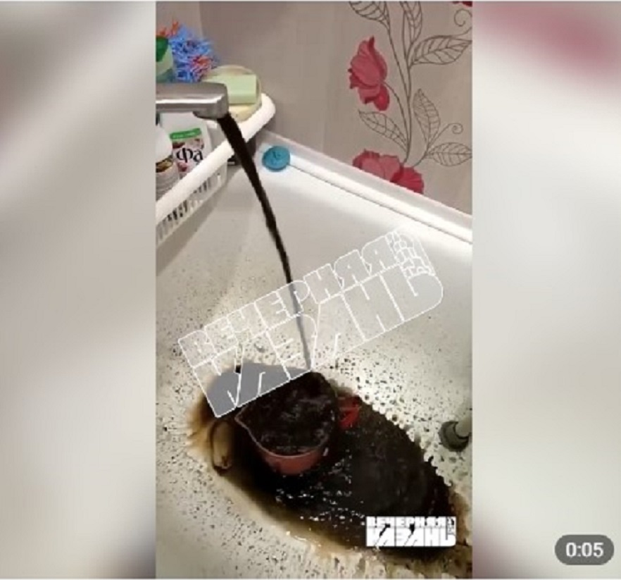 Жители села Айша под Казанью пожаловались на то, что умываются «нефтью»