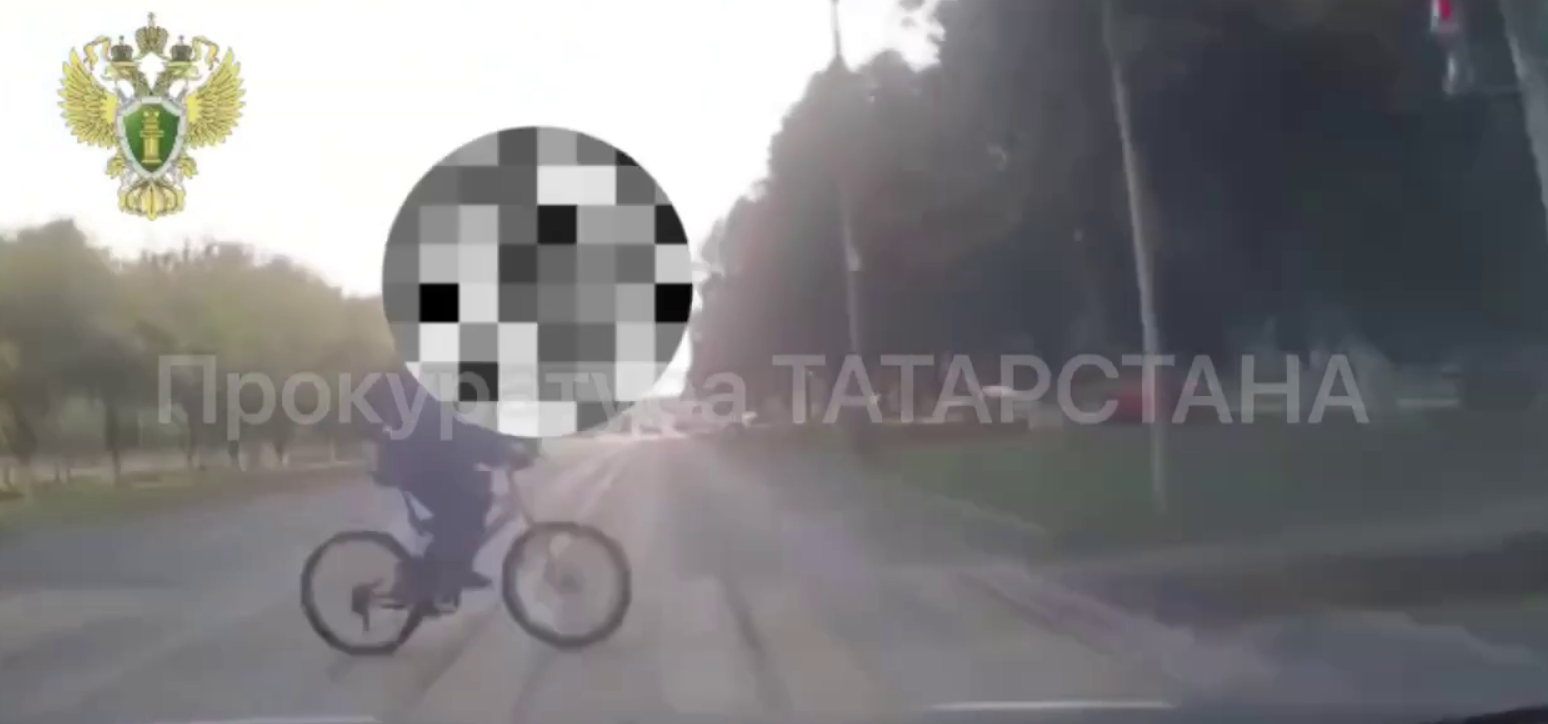 Водителя из Челнов будут судить за гибель велосипедиста на пешеходном переходе