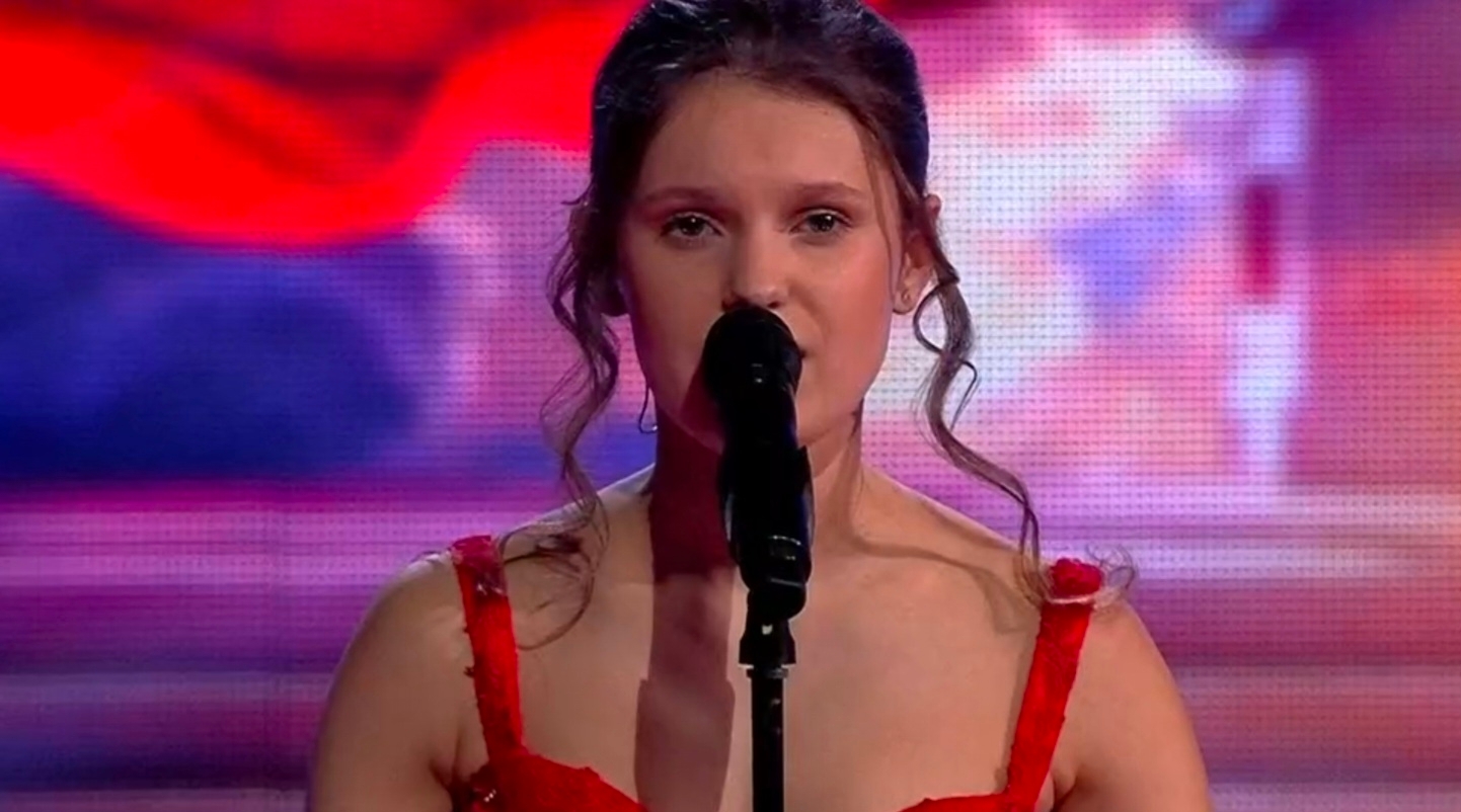 Второе место заняла Арина Кияшко из Татарстана на шоу «Голос.Дети»