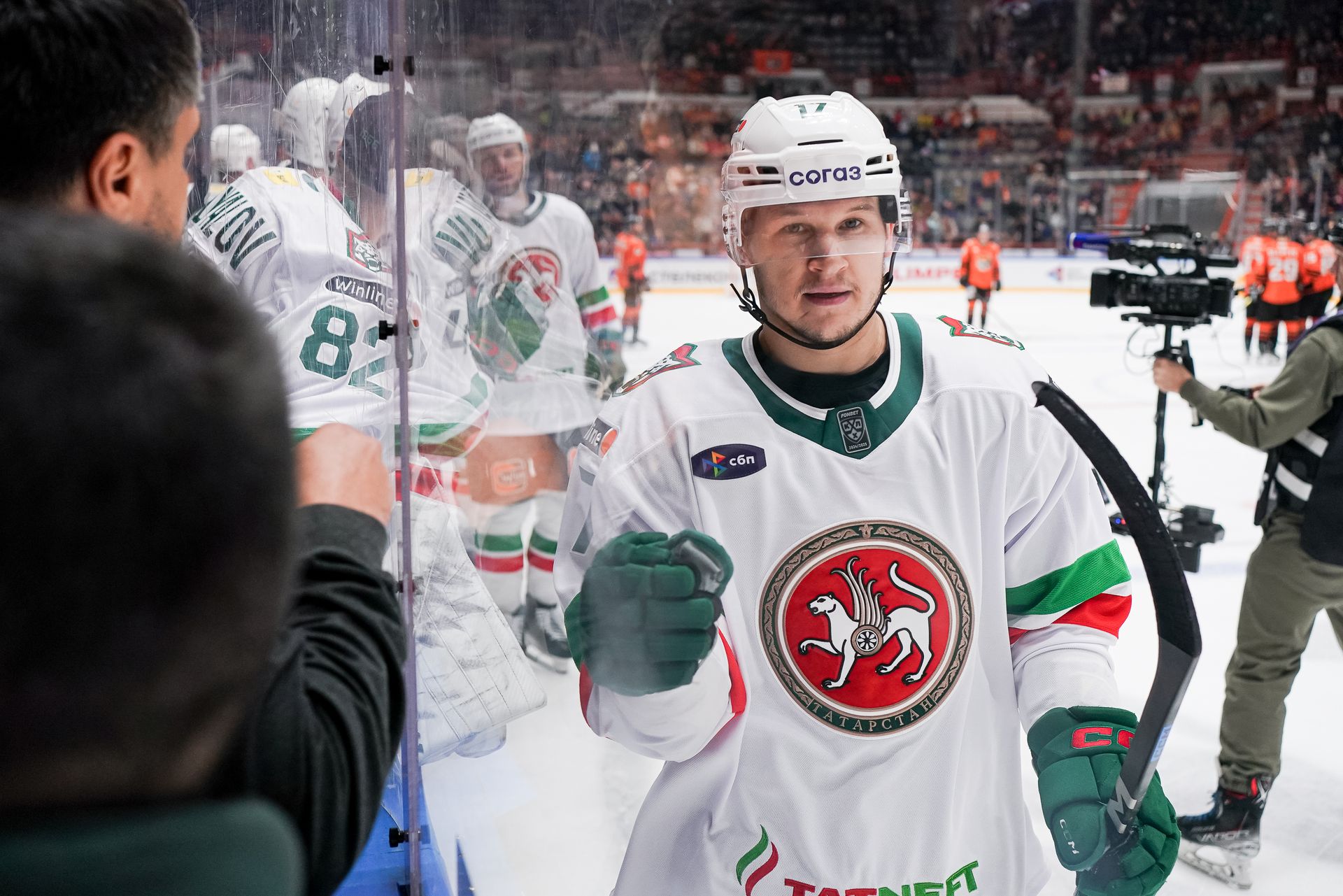 Александр Барабанов признан лучшим игроком дня в КХЛ