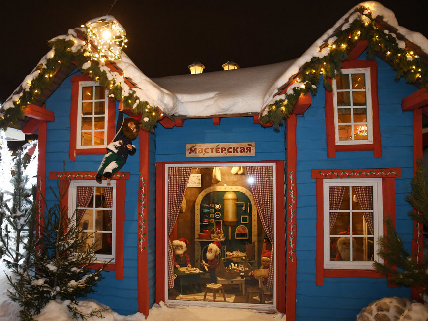 Казанцев позвали строить домик Деда Мороза в парке «Елмай»