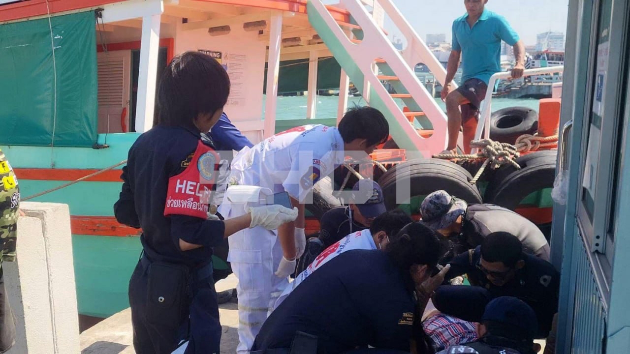 Россиянка застряла между пирсом и судном, едва не лишившись ноги в Таиланде