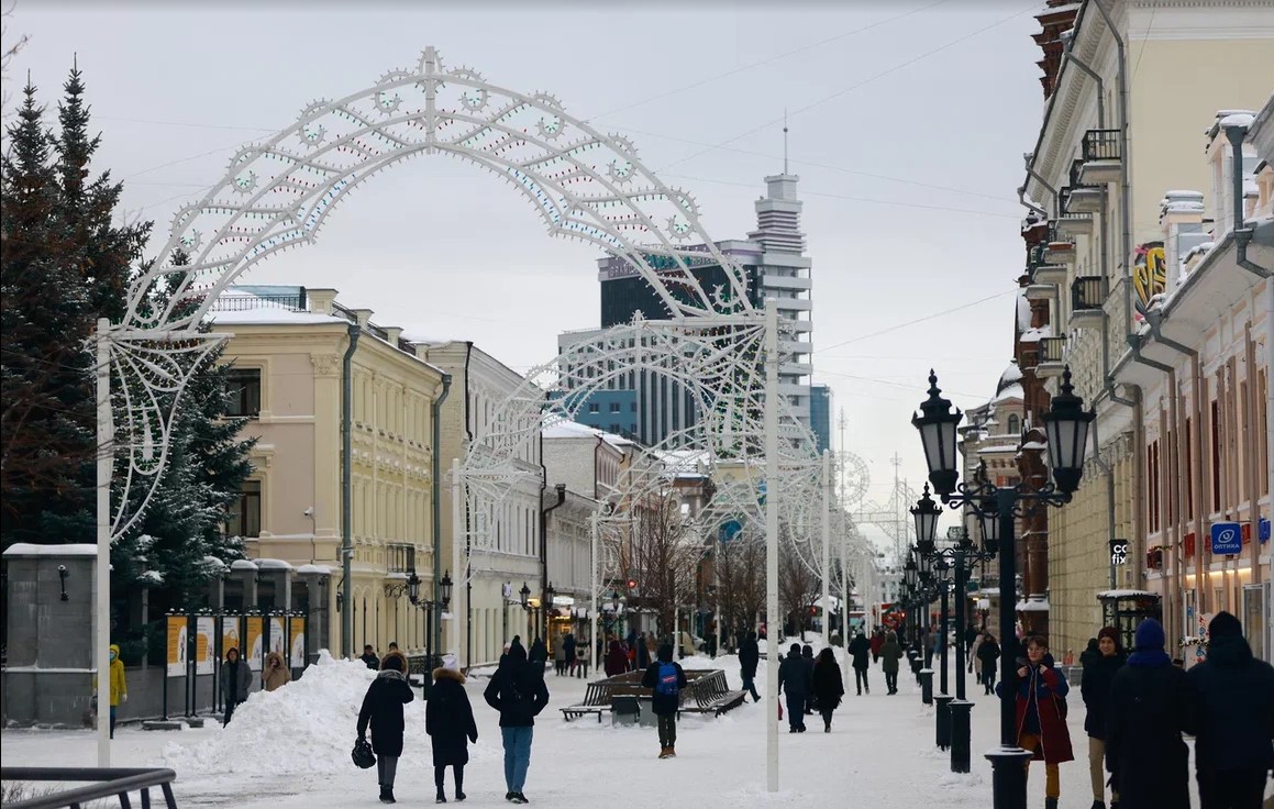 На новогодней ярмарке «Бияляй» в Казани покупателей ждут различные угощения