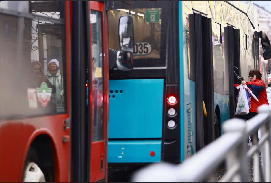 В Казани выросло число участков с полосами для движения общественного транспорта