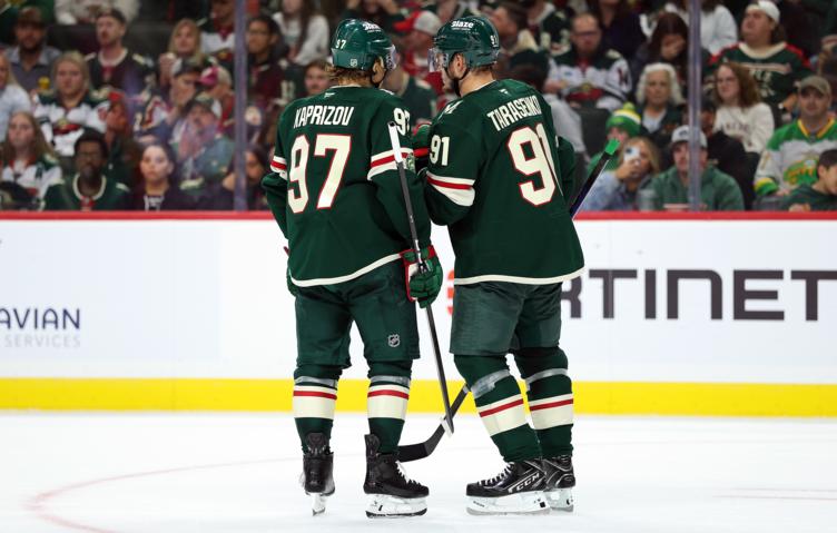 Юров, Тарасенко и Капризов забросили в ворота «Вашингтона» четыре шайбы