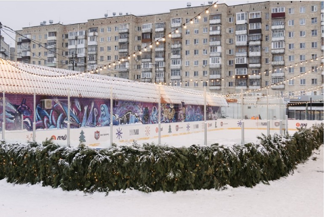 Официальное открытие катка на Московском рынке в Казани пройдет 25 декабря