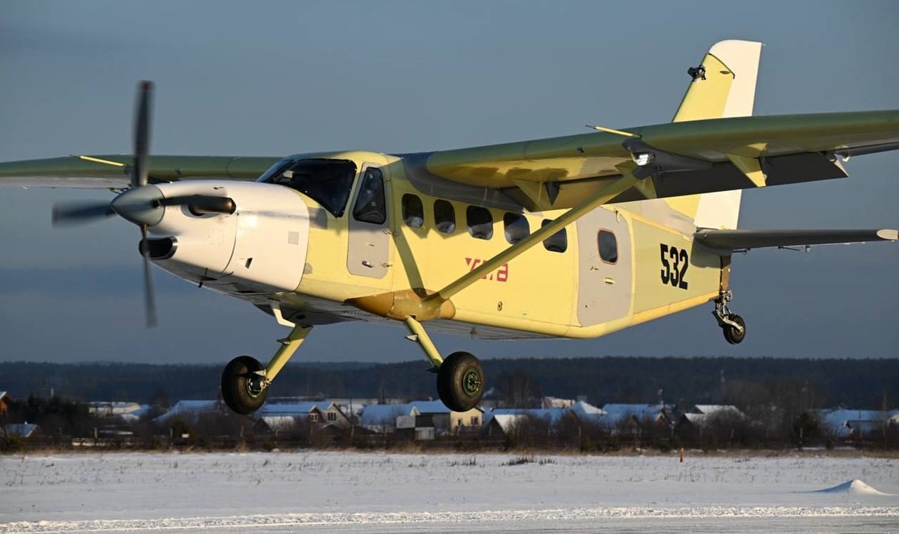 Самолет «Байкал» отправился в первый полет с российским двигателем