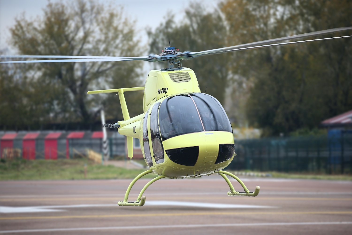 Ми-34М1 с новым отечественным двигателем впервые совершил полет