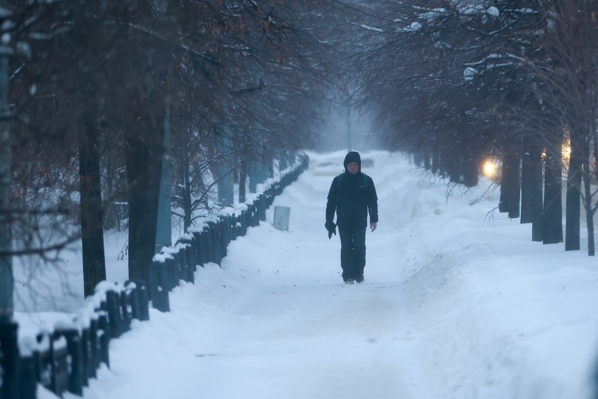 В начале января в Татарстане ожидаются снег, метели и гололед