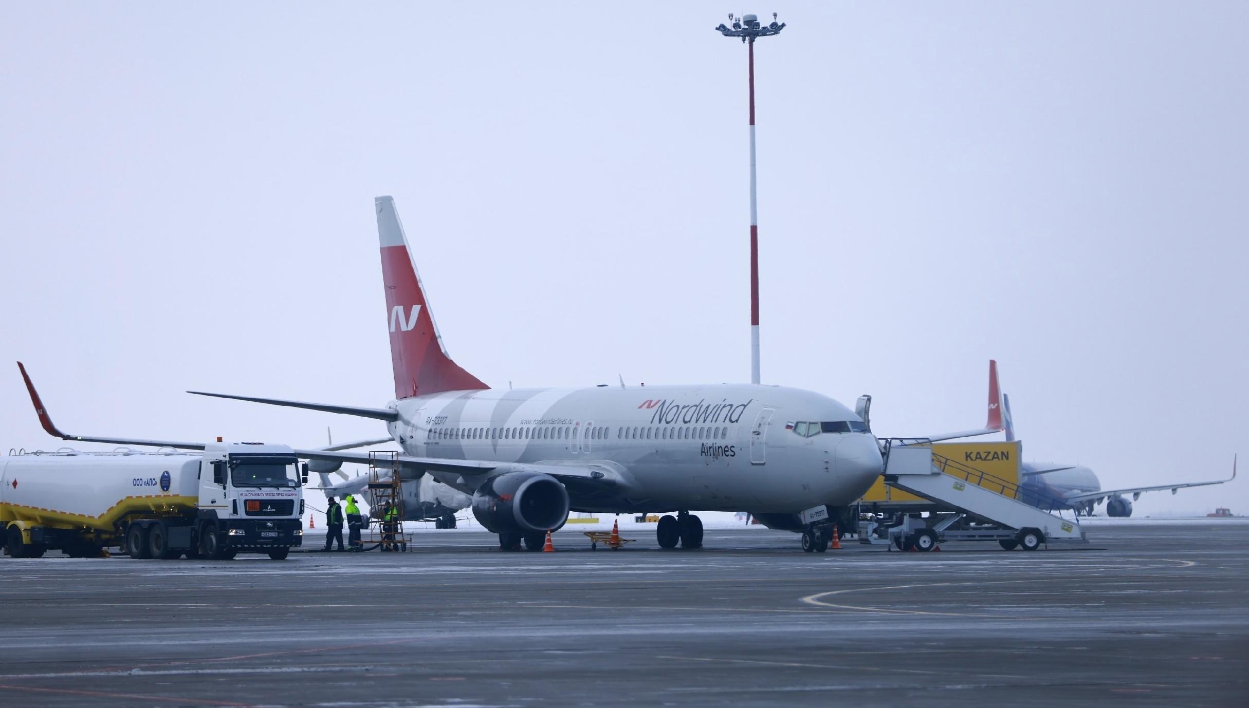 Nordwind задержала рейсы из Казани в Уфу и Сургут