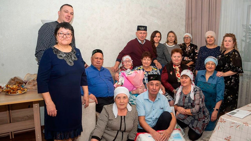 Путин поздравил жительницу Татарстана со 100-летним юбилеем