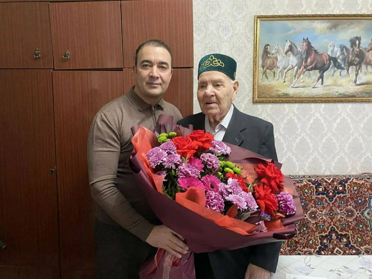 Участник ВОВ из Буинска отметил 106-летие