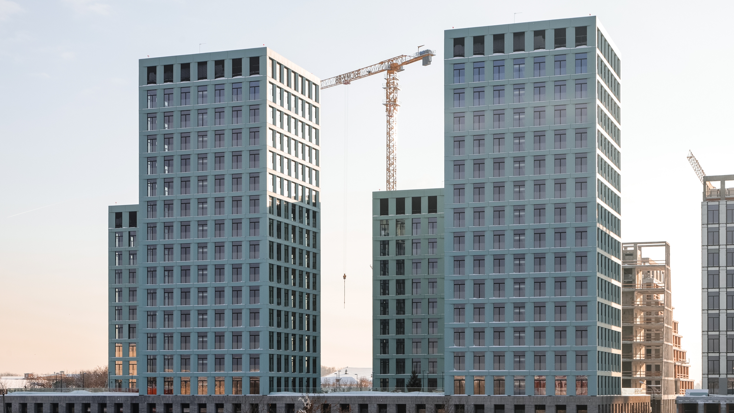 На Новой Портовой в Казани сдали первые четыре дома