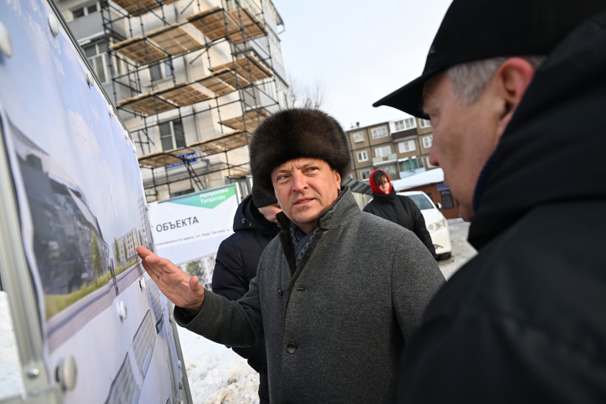 На Хади Такташ в Казани поменяют фасады домов рядом с новым театром Камала