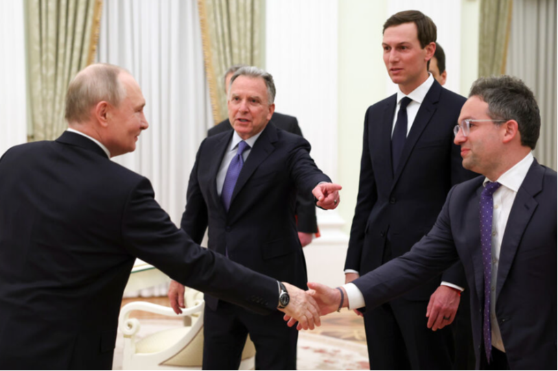 Путин провёл трёхчасовые переговоры с делегацией США по Украине