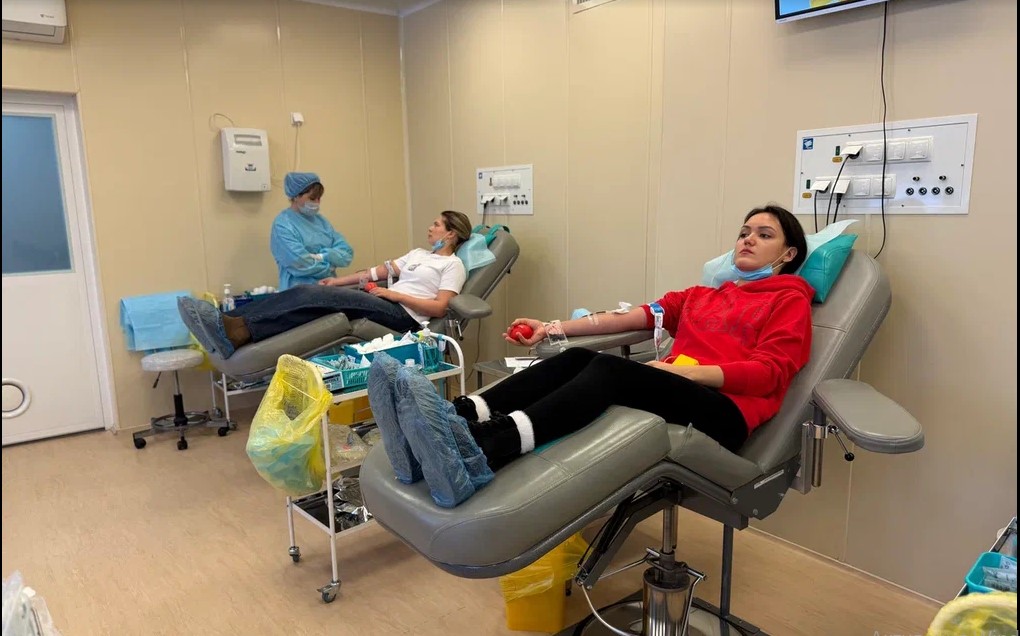 Накануне Дня студента татарстанские молодогвардейцы стали донорами