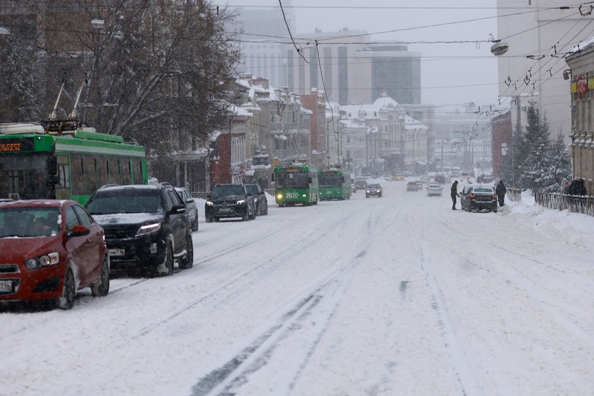 На смену морозам в Татарстан придёт снегопад
