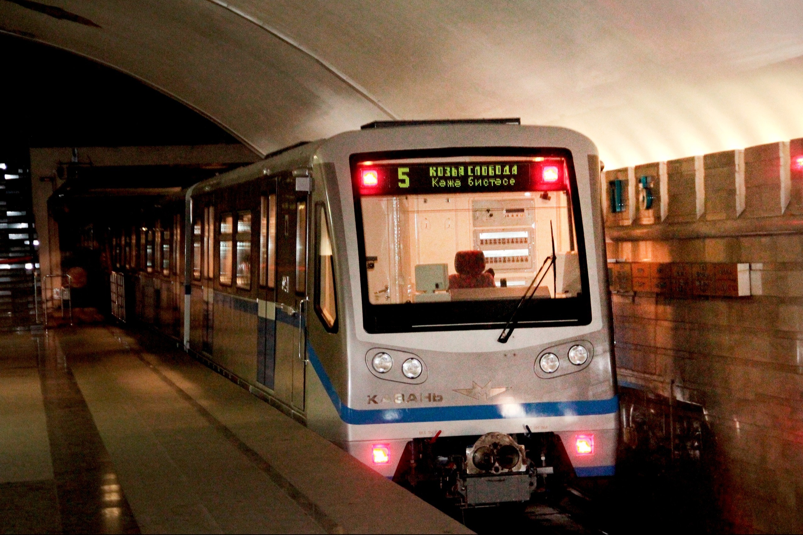 В Казани не будут запускать дополнительные поезда в метро, несмотря на снегопад