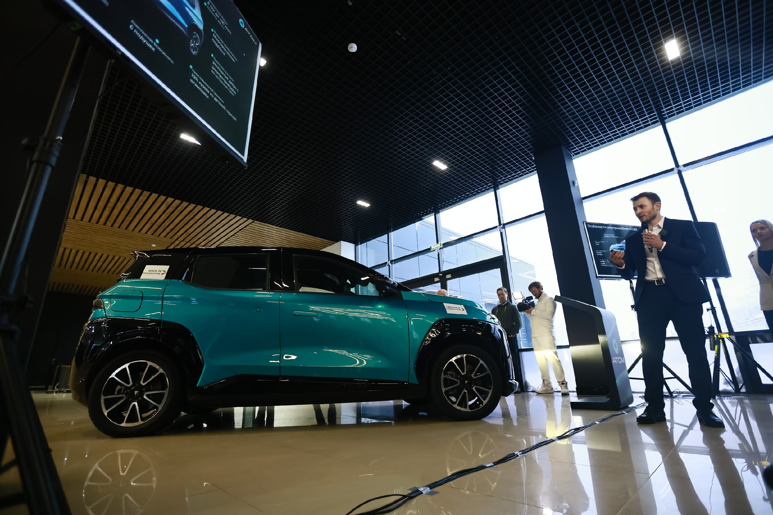 Татарстанский электромобиль «Атом» поступит в продажу в апреле