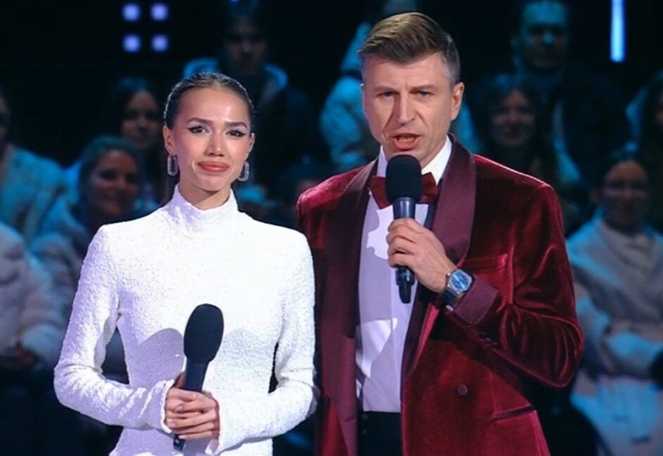 скриншот трансляции «Первого канала»