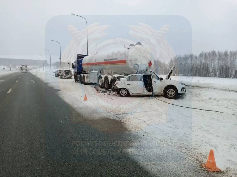 Двухмесячная девочка погибла в ДТП в Мамадышском районе