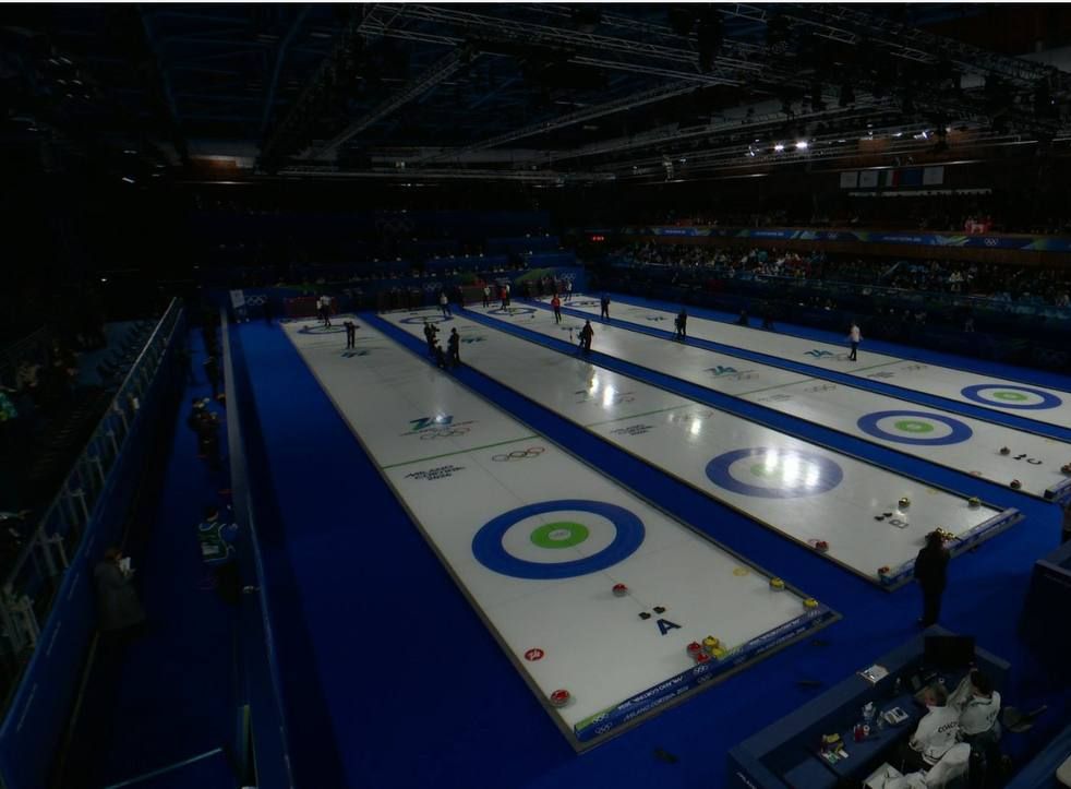 На олимпийском турнире по керлингу погас свет