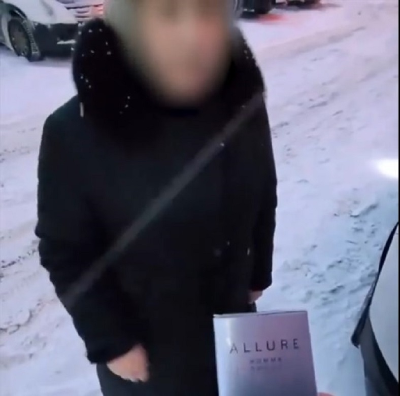 Полицию Нижнекамска заинтересовало видео с продажей якобы ворованного парфюма