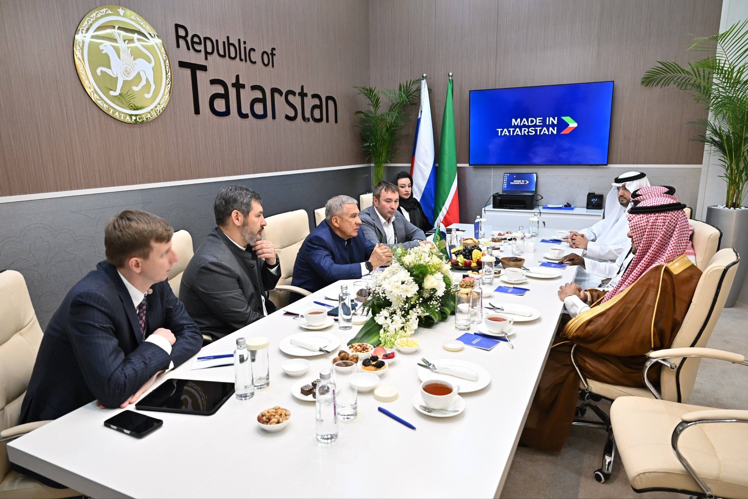 Минниханов надеется на расширение торгового сотрудничества с Саудовской Аравией