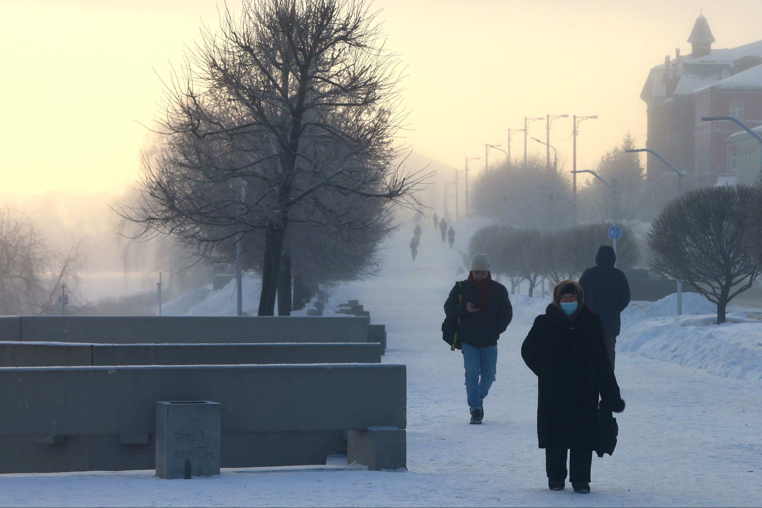 В Татарстане температура упадет до -26 градусов, а к выходным потеплеет до -1