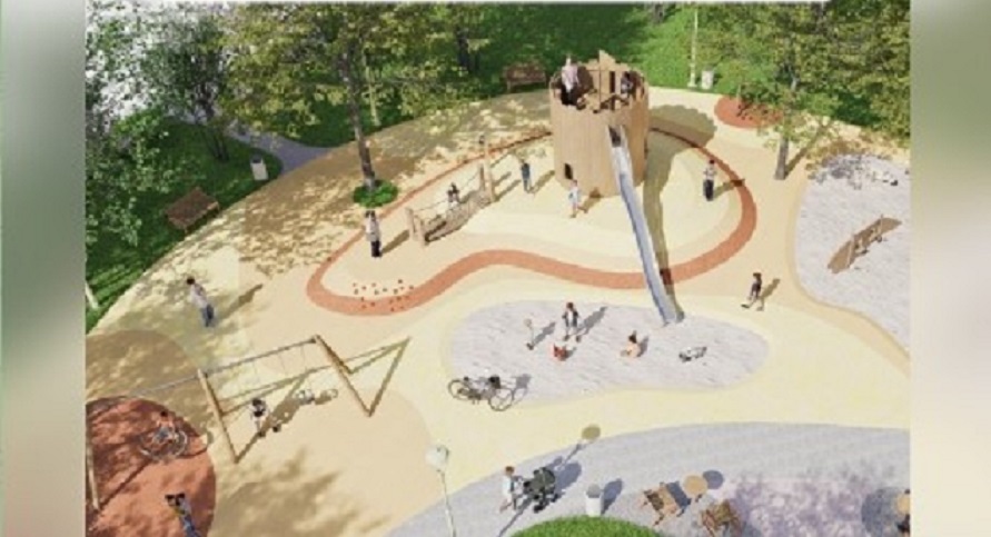 Обновление сквера «Тебриз» в Казани начнут с детской площадки