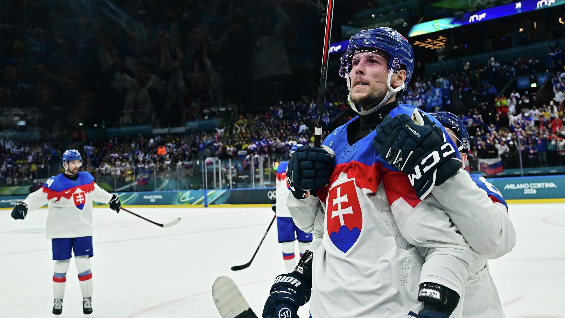 Сборная Словакии по хоккею вышла в полуфинал Олимпийских игр