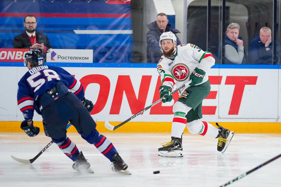 «Ак Барс», благодаря дублю Тодда, одержал победу над «Ладой» в гостях