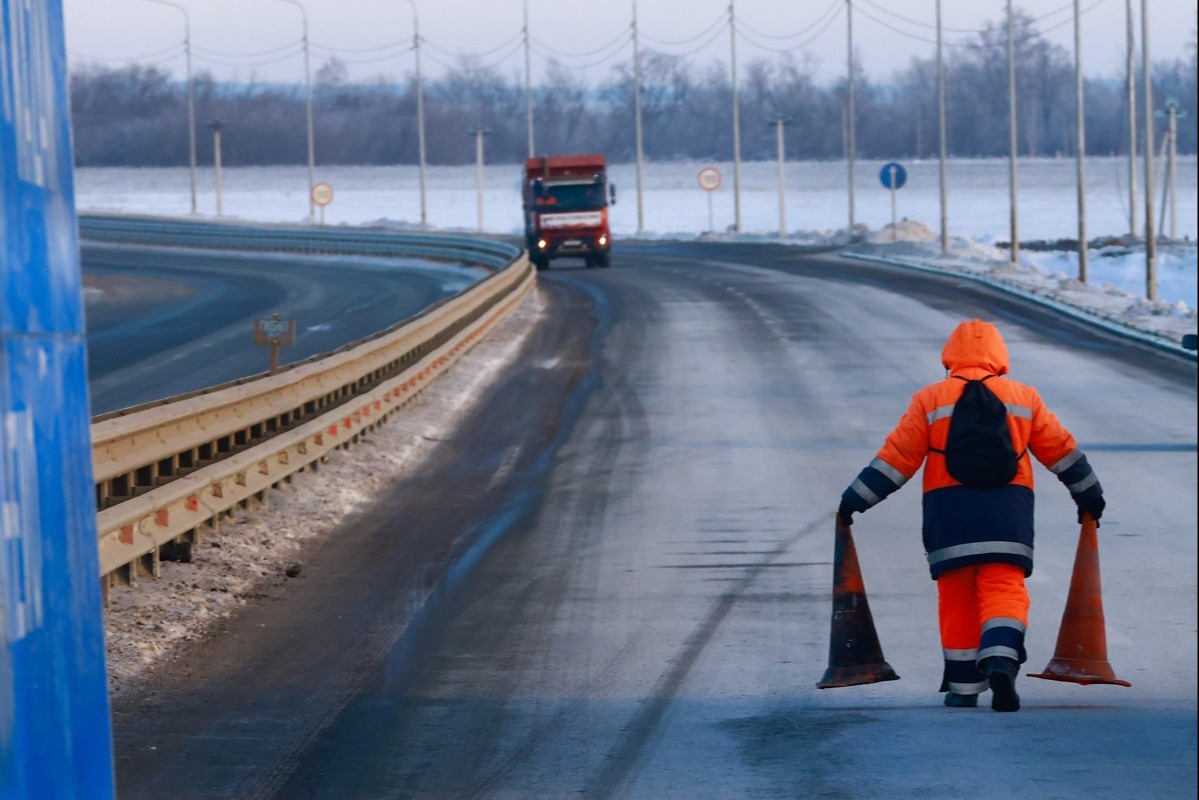 Трассу М-5 в Татарстане закрыли для автобусов и грузовиков