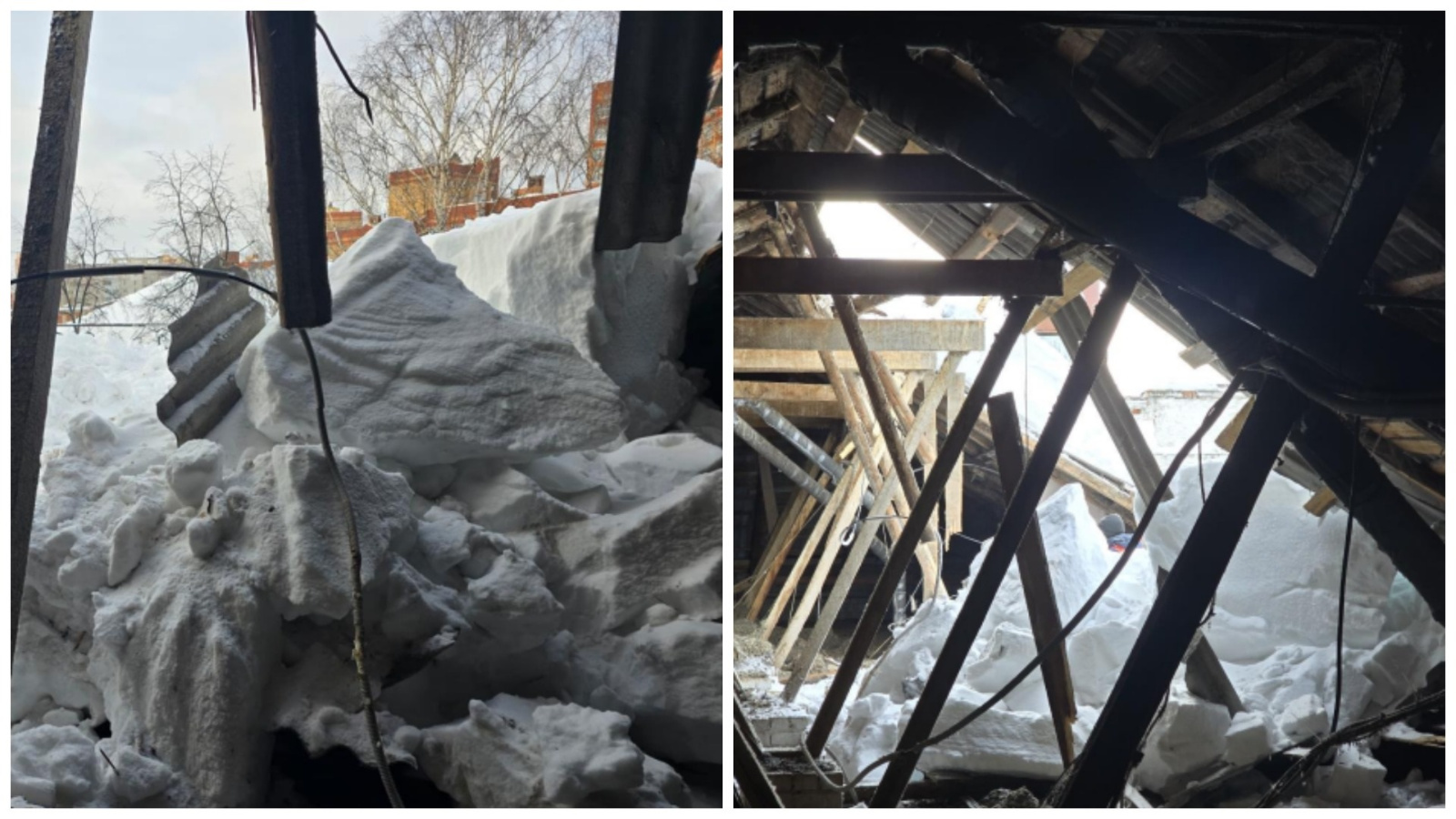 На УК опять завели дело после нового обвала крыши в Московском районе