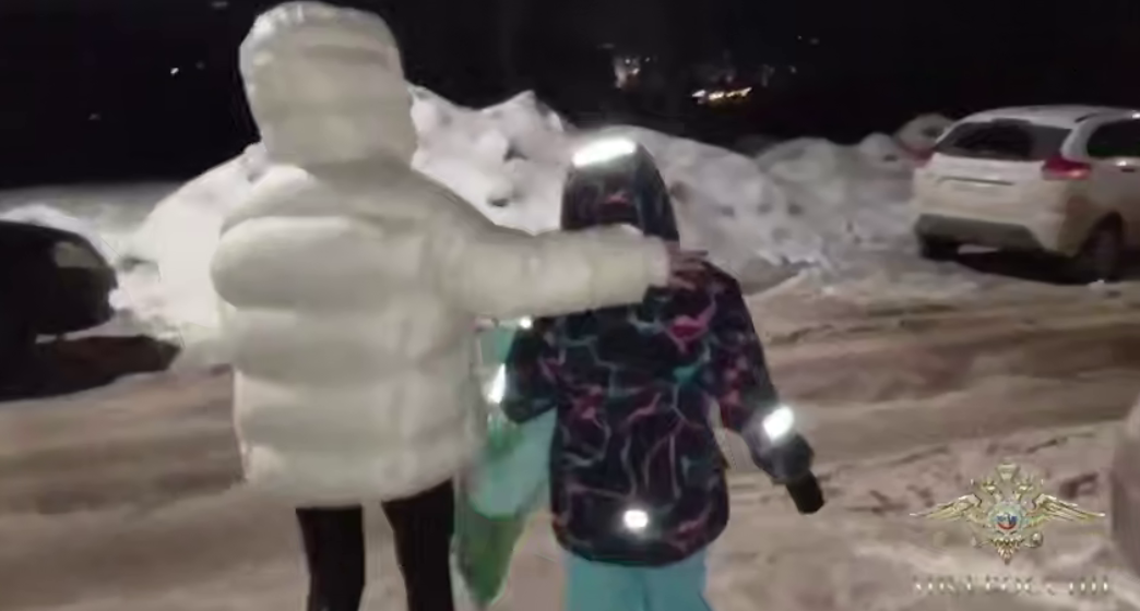 МВД показало видео спасения девочки и задержания похитителя в Смоленске