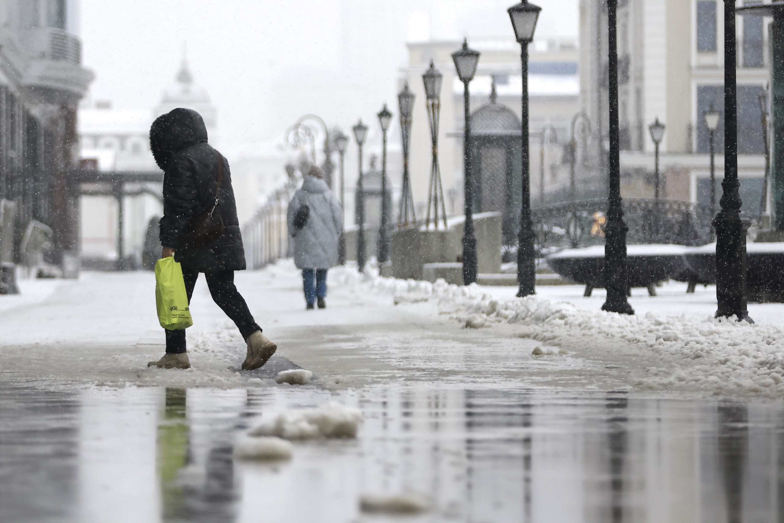 Март не уступает зиме: в Татарстане снова метель, туман и гололед