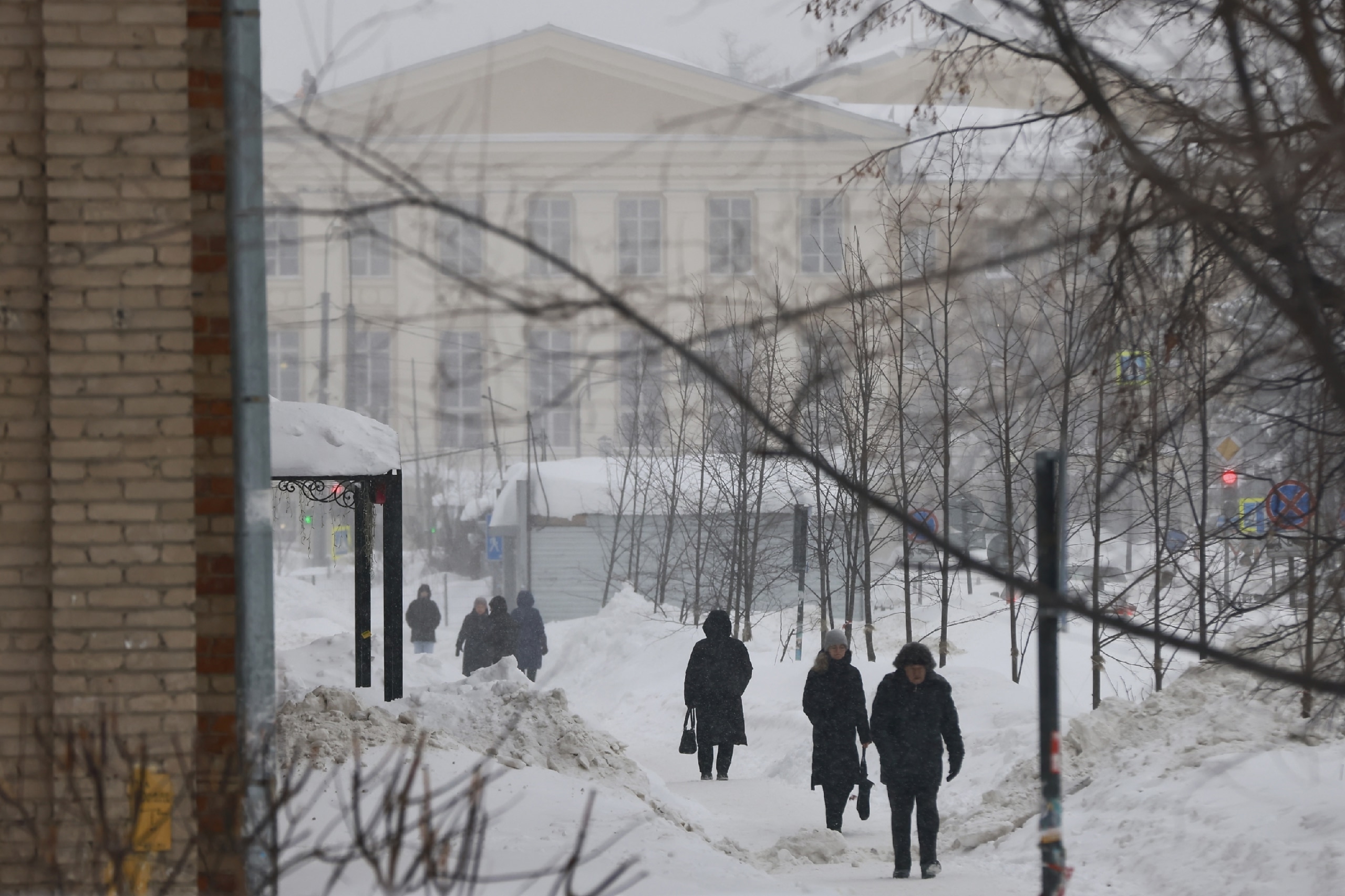 Татарстанцам опять придётся бороться с метелью и сильным ветром