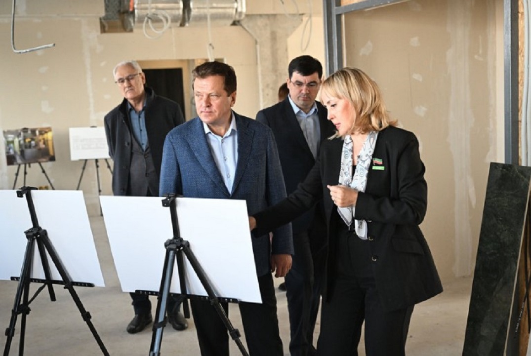 Метшину продемонстрировали ход модернизации базы департамента продовольствия