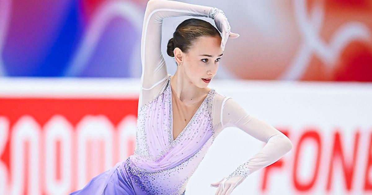 Фигуристка Хуснутдинова стала второй в короткой программе финала Гран-при