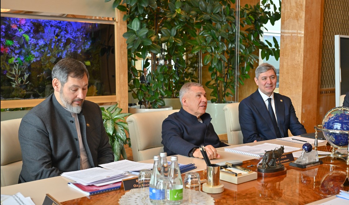 В Казани обсудили дальнейшее сотрудничество Татарстана с Газпромом