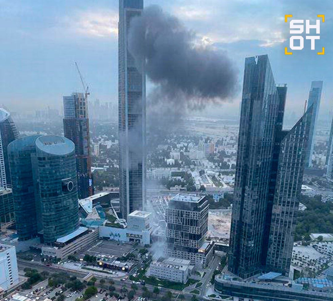 В Дубае взрывы: иранский дрон атаковал международный финансовый центр