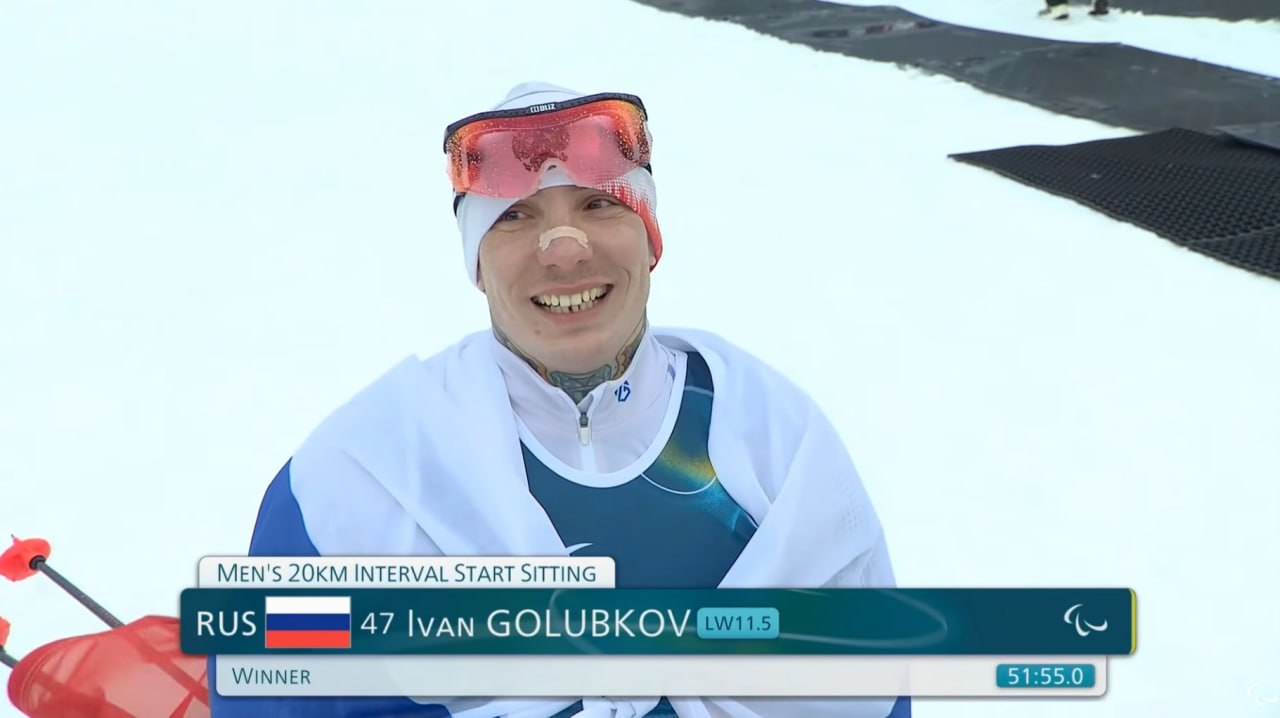 Паралимпиец Голубков принес сборной России шестое золото Игр в Италии