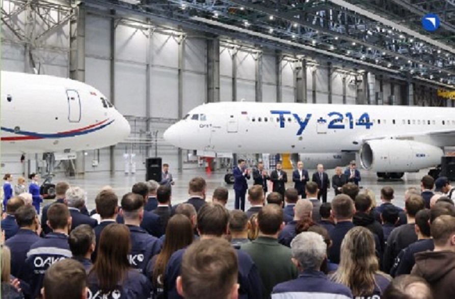 На Казанском авиационном заводе увеличили скорость сборки Ту-214