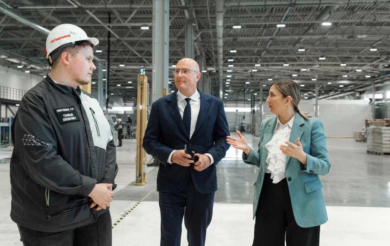 Дмитрий Чернышенко оценил инфраструктуру «Алабуга Политех»