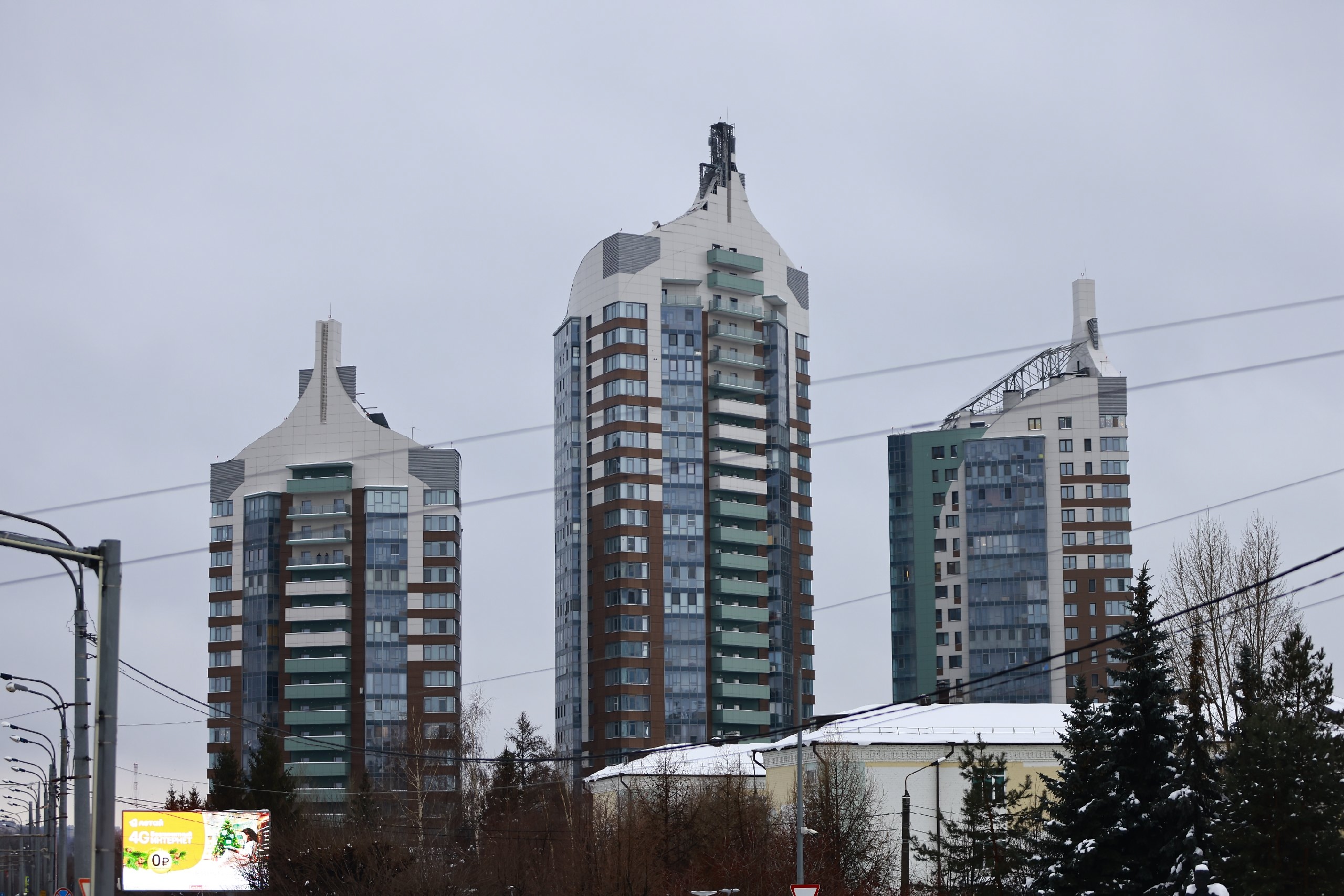 Власти Татарстана выделят средства на ремонт ЖК «Манхэттен», поврежденного БПЛА