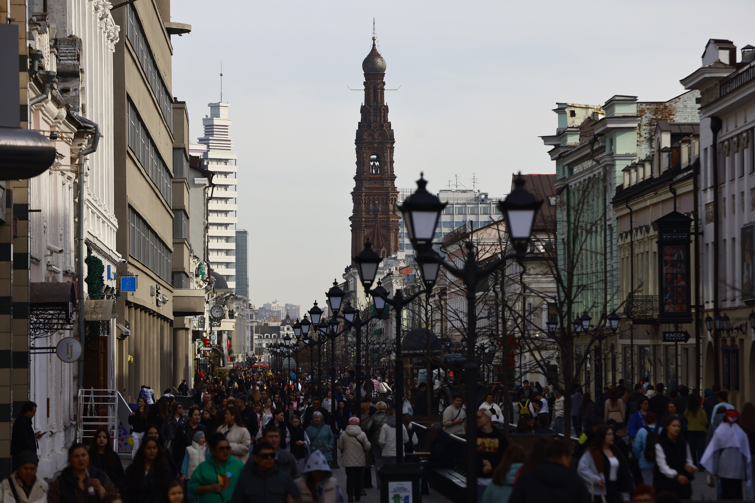 Первый температурный рекорд апреля побит в Казани