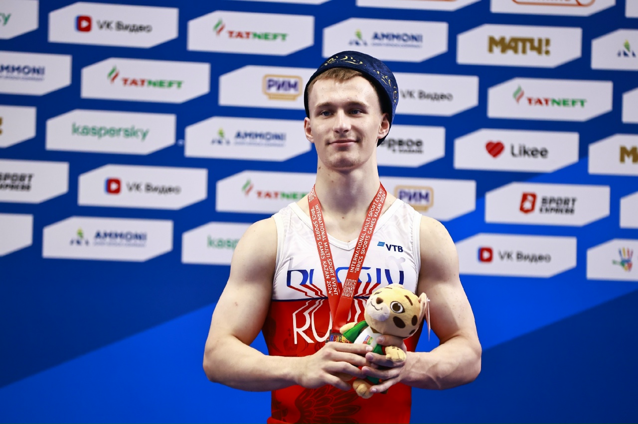 Татарстанский гимнаст Маринов завоевал золото на этапе Кубка мира