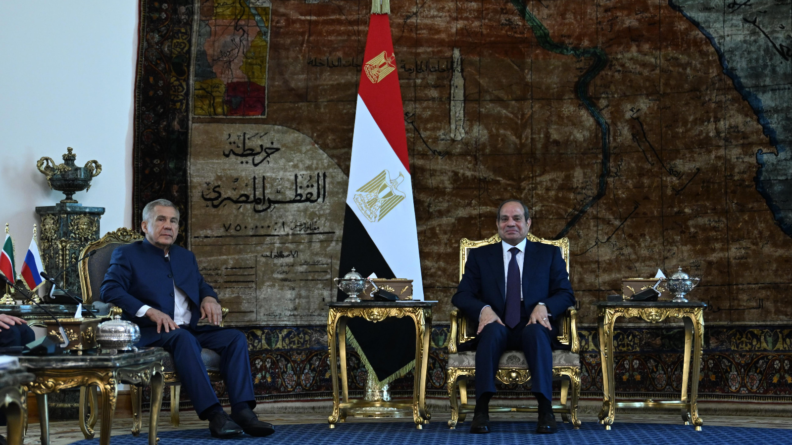 Минниханов обсудил с президентом Египта расширение сотрудничества в туризме