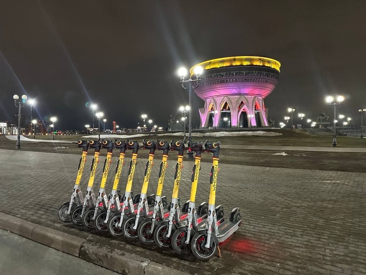 В Казани снова заработали электросамокаты Whoosh: сезон открыт