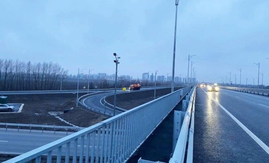 Завершается ещё один этап реконструкции дополнительного выезда из Казани